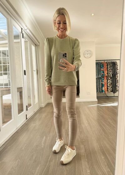Cigarette Pants - Light Taupe (NEW fit and length)